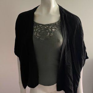 Aritzia Black Shawl
